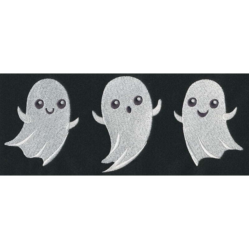 Boo-tiful Ghost Trio|4.41″ x 11″ / 112.06mm x 279.43mm|3.77″ x 9.41″ / 95.87mm x 239.03mm|3.13″ x 7.81″ / 79.59mm x 198.39mm|2.75″ x 6.86″ / 69.92mm x 174.21mm|All Sizes