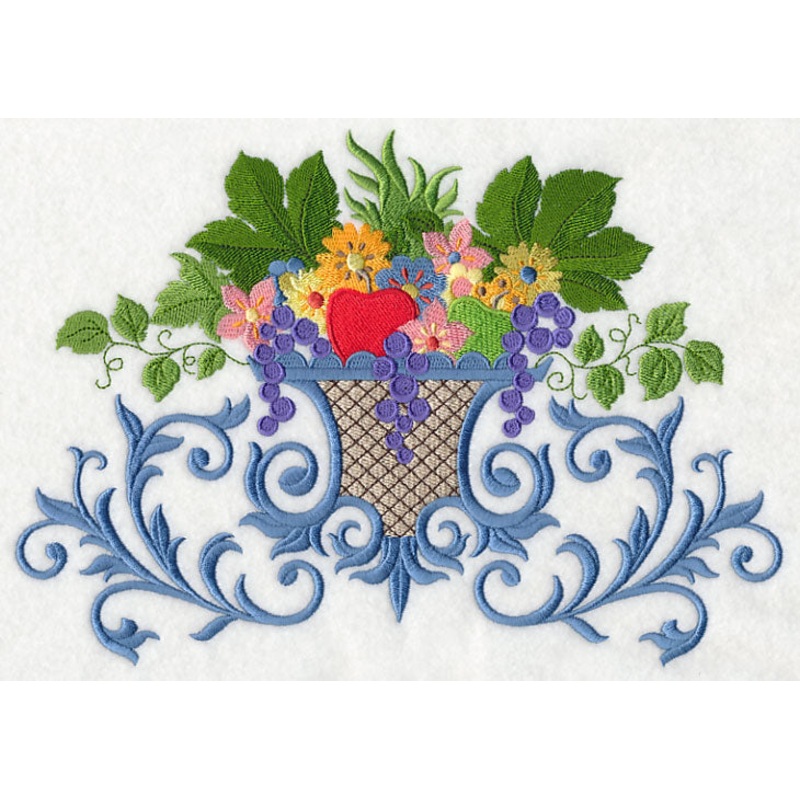 Bountiful Elegance Basket 1|6.89″ x 9.82″ / 174.91mm x 249.43mm|5.86″ x 8.36″ / 148.83mm x 212.25mm|5.31″ x 7.57″ / 134.84mm x 192.29mm|4.81″ x 6.86″ / 122.21mm x 174.29mm|All Sizes
