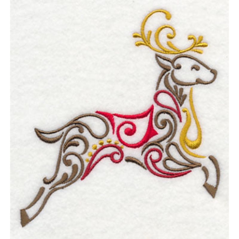 Christmas Filigree Reindeer|4.86″ x 4.55″ / 123.39mm x 115.53mm|3.86″ x 3.62″ / 98.16mm x 92.02mm|All Sizes