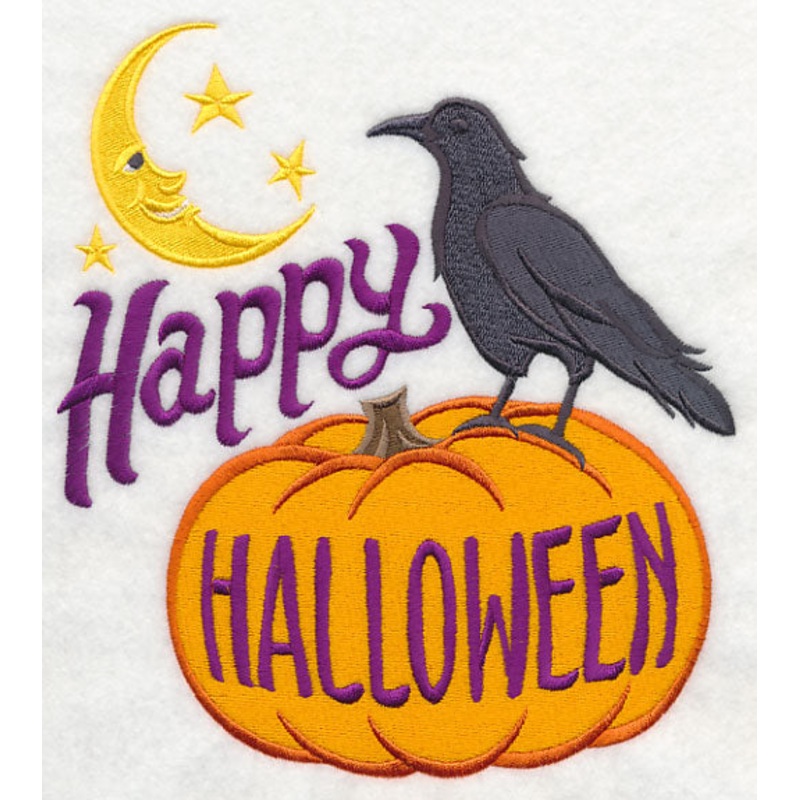 Classic Happy Halloween|7.68″ x 6.91″ / 195.09mm x 175.4mm|6.51″ x 5.86″ / 165.45mm x 148.73mm|5.4″ x 4.86″ / 137.22mm x 123.33mm|3.88″ x 3.36″ / 98.44mm x 85.31mm|All Sizes