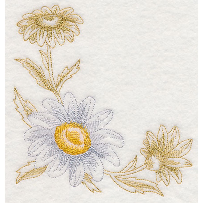 Daisy Corner (Toile)|5.85″ x 5.87″ / 148.56mm x 149.1mm|4.85″ x 4.87″ / 123.15mm x 123.61mm|3.86″ x 3.87″ / 97.95mm x 98.31mm|All Sizes