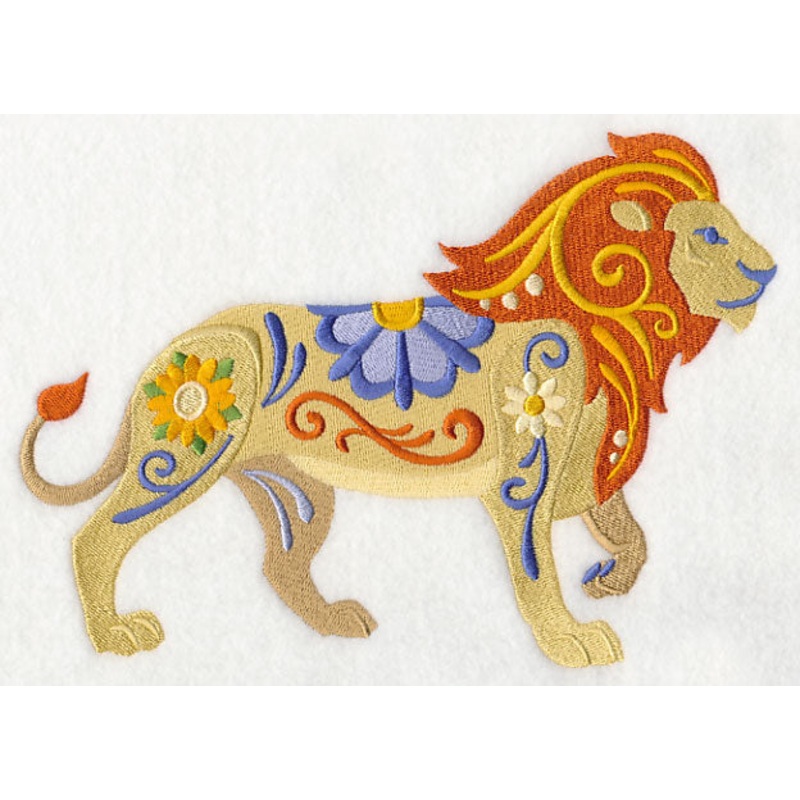 Flower Power Lion|5.85″ x 8.34″ / 148.66mm x 211.72mm|4.82″ x 6.86″ / 122.31mm x 174.18mm|2.71″ x 3.87″ / 68.73mm x 98.19mm|All Sizes