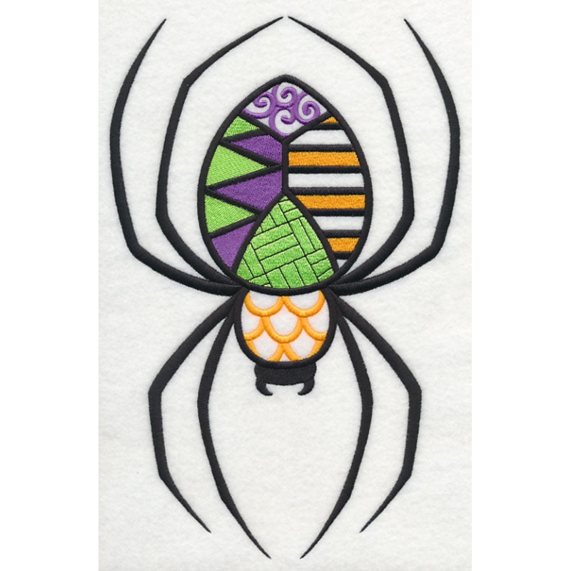 Spider (Blackwork)|10.58″ x 6.87″ / 268.79mm x 174.54mm|9.03″ x 5.86″ / 229.25mm x 148.92mm|7.8″ x 5.07″ / 198.12mm x 128.74mm|6.88″ x 4.48″ / 174.86mm x 113.67mm|3.88″ x 2.54″ / 98.65mm x 64.49mm|All Sizes