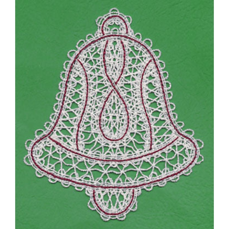 Christmas Bell (Battenburg Lace)