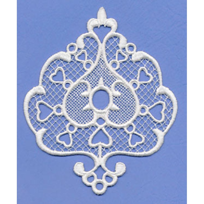 Cottonwood Leaf (Lace)|4.98″ x 4.32″ / 126.49mm x 109.65mm|3.79″ x 3.3″ / 96.27mm x 83.82mm|3.02″ x 2.62″ / 76.62mm x 66.67mm|All Sizes