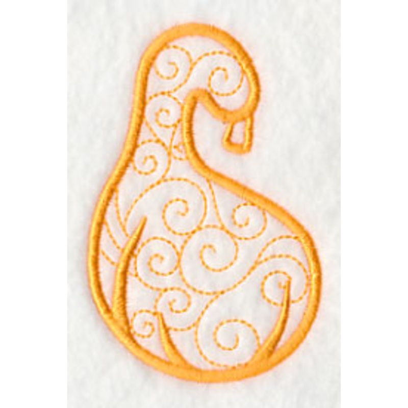 Curved Autumn Gourd|3.44″ x 2.24″ / 87.3mm x 56.95mm|2.53″ x 1.65″ / 64.26mm x 42.02mm|All Sizes