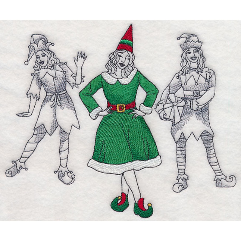 Elf Fashion Plate – Female|6.5″ x 7.78″ / 165.05mm x 197.53mm|5.83″ x 6.97″ / 147.99mm x 177.14mm|4.86″ x 5.81″ / 123.32mm x 147.52mm|All Sizes