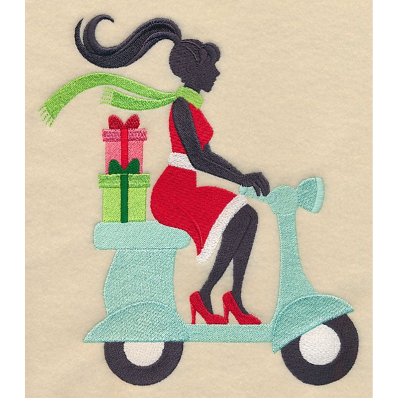 Fa La La Fashionista on Scooter