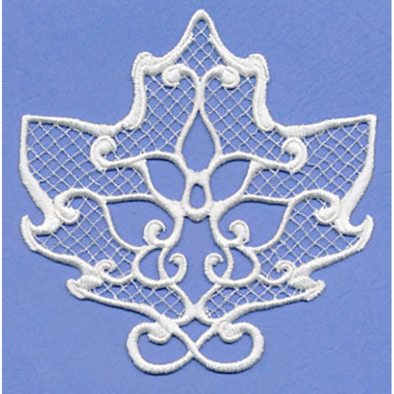 Sycamore Leaf (Lace)|5″ x 4.87″ / 127.07mm x 123.82mm|3.82″ x 3.72″ / 97.03mm x 94.49mm|3.04″ x 2.96″ / 77.24mm x 75.24mm|All Sizes
