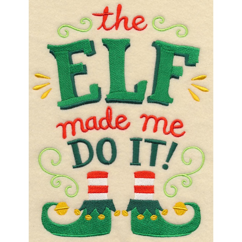 The Elf Made Me Do It|9.02″ x 6.85″ / 229.13mm x 173.92mm|7.72″ x 5.86″ / 196.01mm x 148.77mm|6.4″ x 4.86″ / 162.54mm x 123.37mm|3.86″ x 2.93″ / 98.12mm x 74.48mm|All Sizes