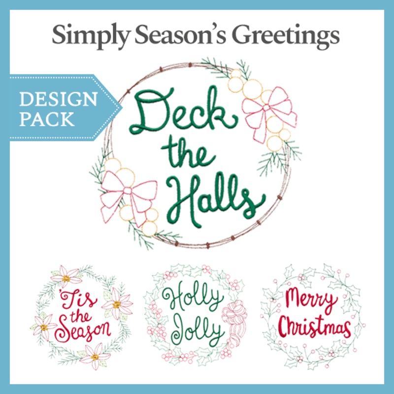 A Simply Season’s Greetings Design Pack