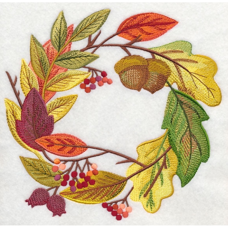 Autumn Harvest Potpourri Wreath