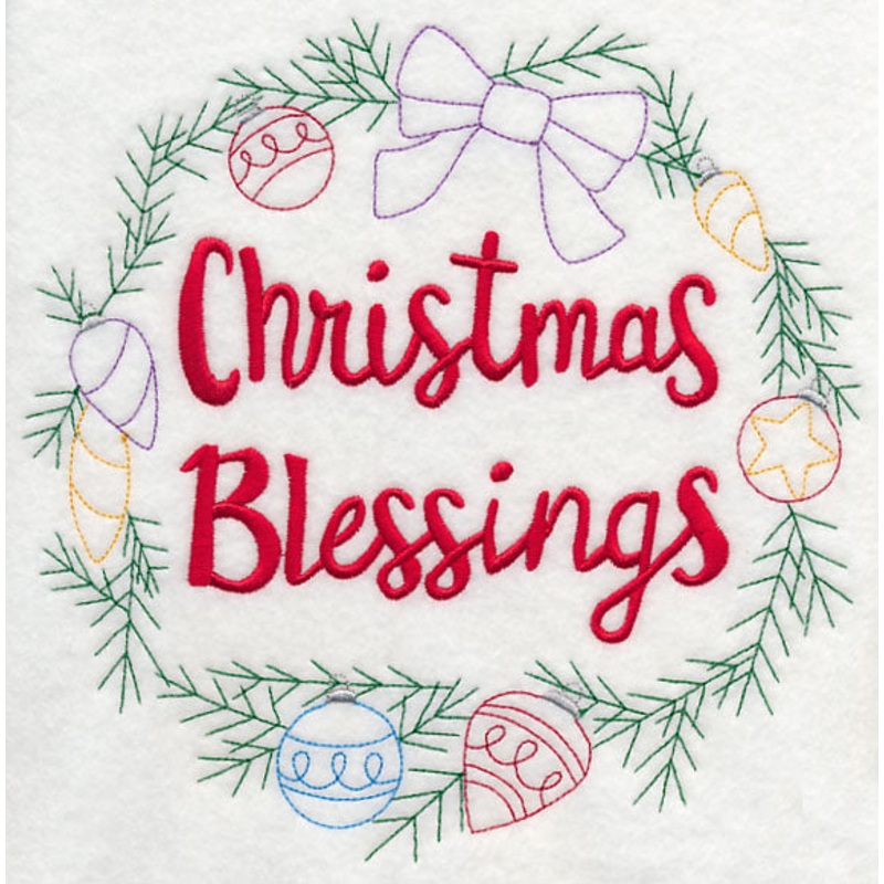 Christmas Blessings Wreath|7.78″ x 7.78″ / 197.61mm x 197.61mm|6.88″ x 6.88″ / 174.75mm x 174.75mm|5.85″ x 5.85″ / 148.59mm x 148.59mm|4.85″ x 4.85″ / 123.19mm x 123.19mm|3.85″ x 3.85″ / 97.79mm x 97.79mm|All Sizes