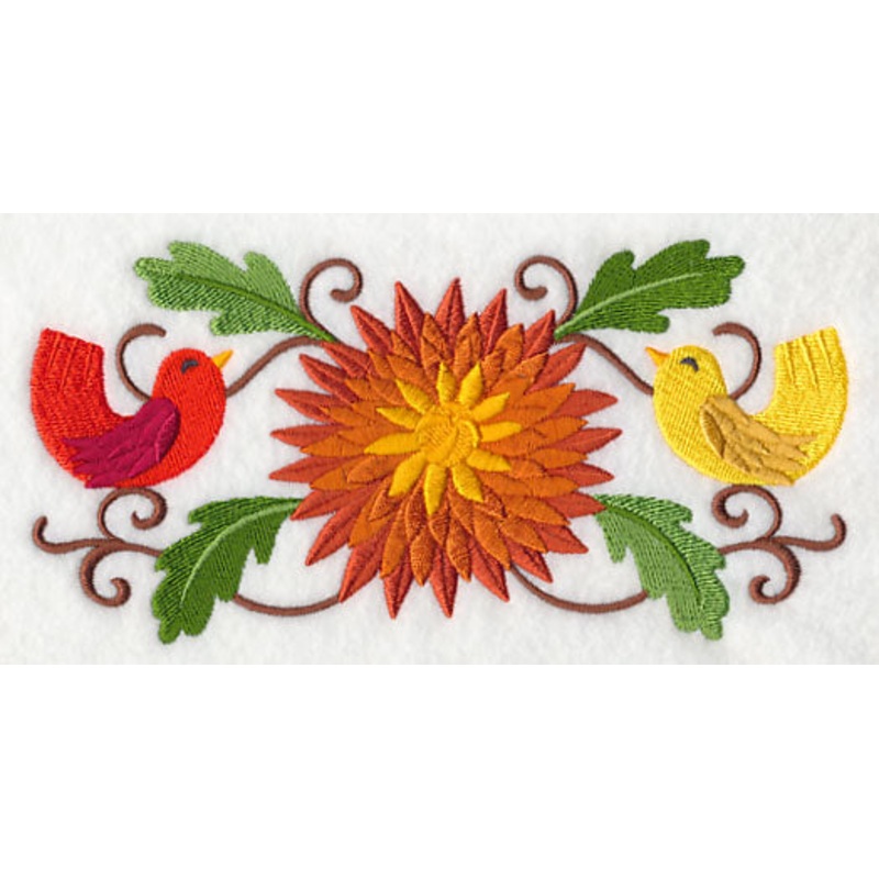 Chrysanthemum with Birds|3.39″ x 6.86″ / 86.11mm x 174.24mm|2.09″ x 3.88″ / 53.09mm x 98.55mm|All Sizes