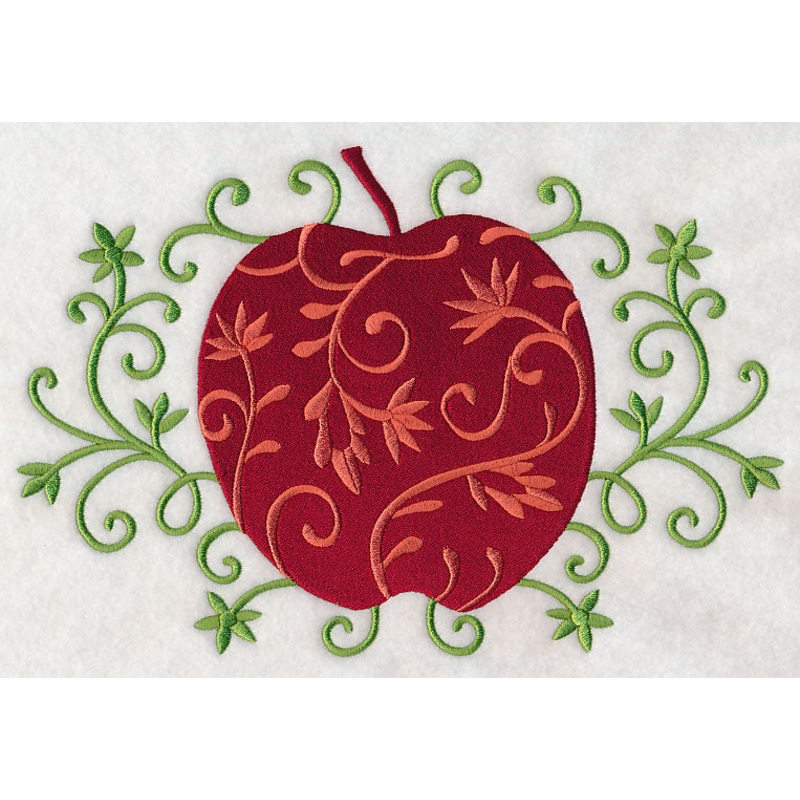 Elegant Filigree Apple|6.89″ x 10.26″ / 175.01mm x 260.6mm|5.86″ x 8.73″ / 148.84mm x 221.74mm|5.23″ x 7.79″ / 132.84mm x 197.87mm|4.61″ x 6.86″ / 117.09mm x 174.24mm|2.59″ x 3.86″ / 65.79mm x 98.04mm|All Sizes