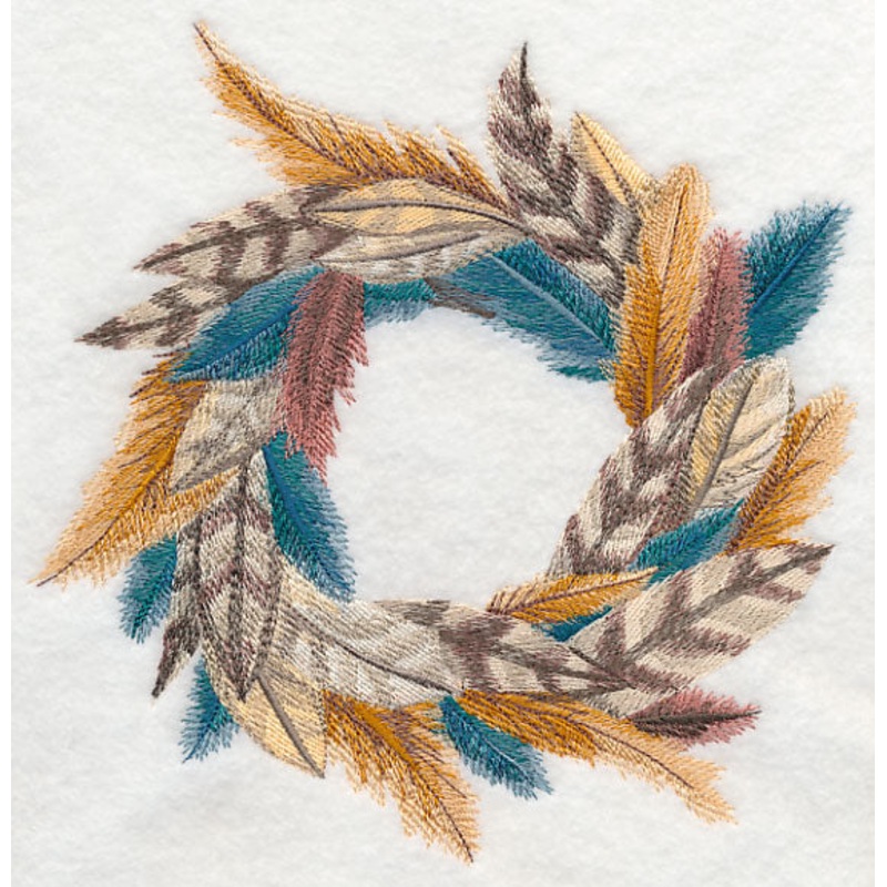 Fanciful Feathers Potpourri Wreath