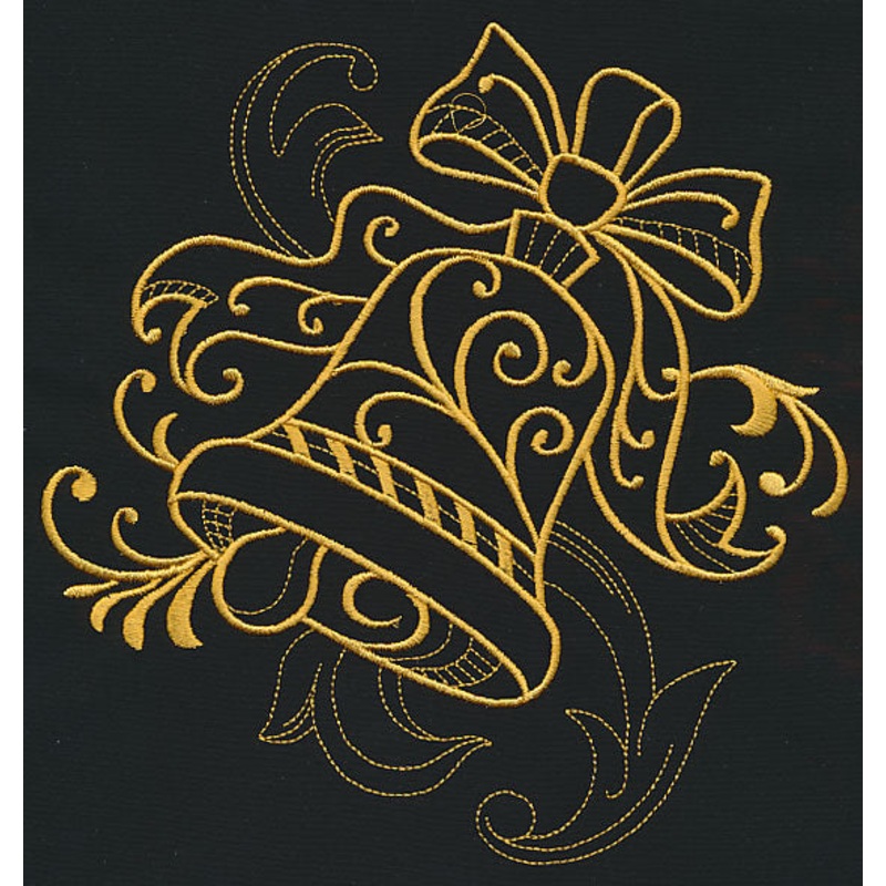 Filigree Bell (Goldwork)|7.81″ x 7.5″ / 198.34mm x 190.46mm|7.13″ x 6.85″ / 181.15mm x 174mm|6.11″ x 5.87″ / 155.2mm x 149.1mm|5.07″ x 4.87″ / 128.74mm x 123.74mm|3.86″ x 3.72″ / 98.08mm x 94.46mm|All Sizes