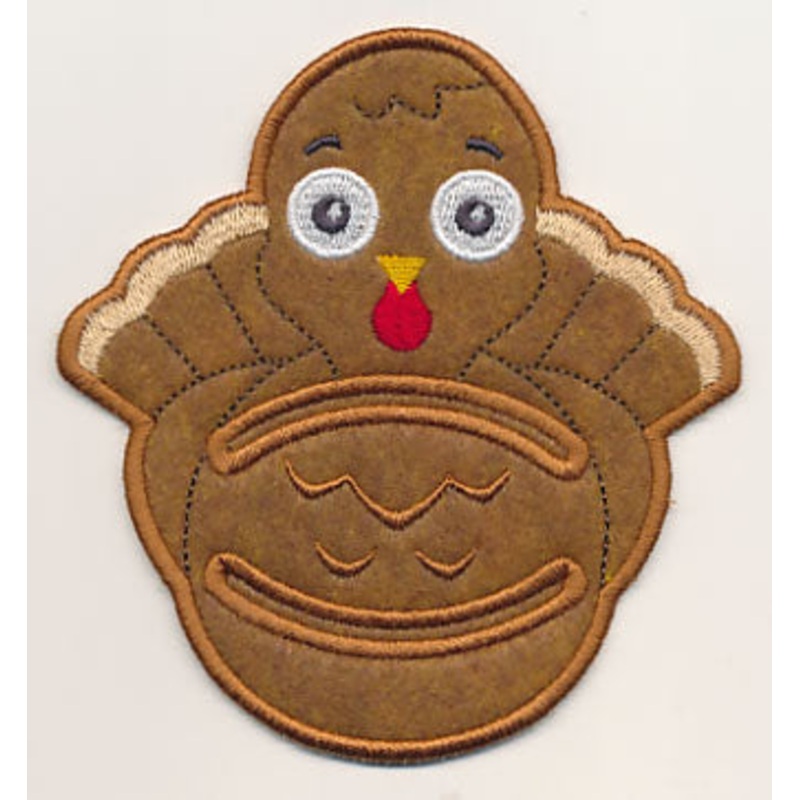Turkey Napkin Holder (In-the-Hoop)