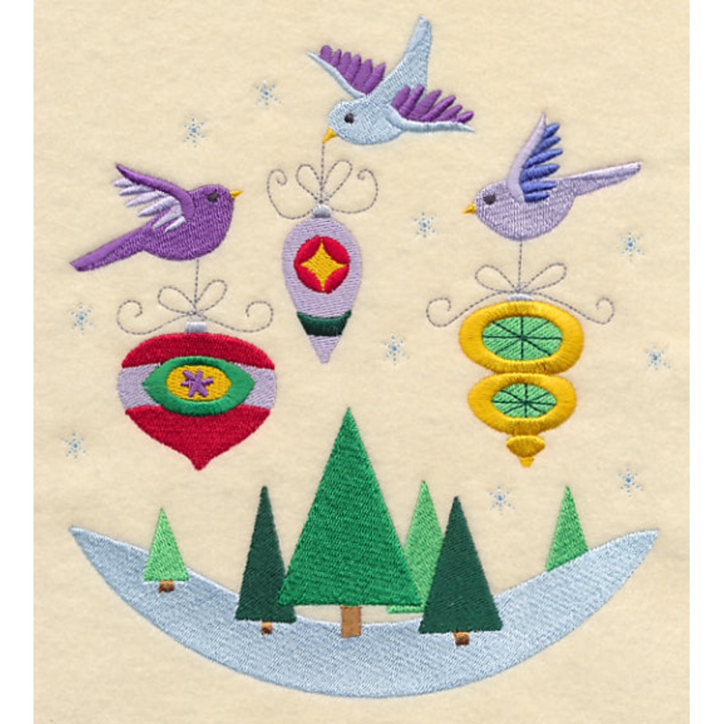 Birds and Ornaments Scene|7.66″ x 6.82″ / 194.69mm x 173.15mm|6.79″ x 6.03″ / 172.34mm x 153.23mm|5.78″ x 5.13″ / 146.73mm x 130.41mm|4.78″ x 4.24″ / 121.33mm x 107.78mm|3.81″ x 3.38″ / 96.78mm x 85.9mm|All Sizes