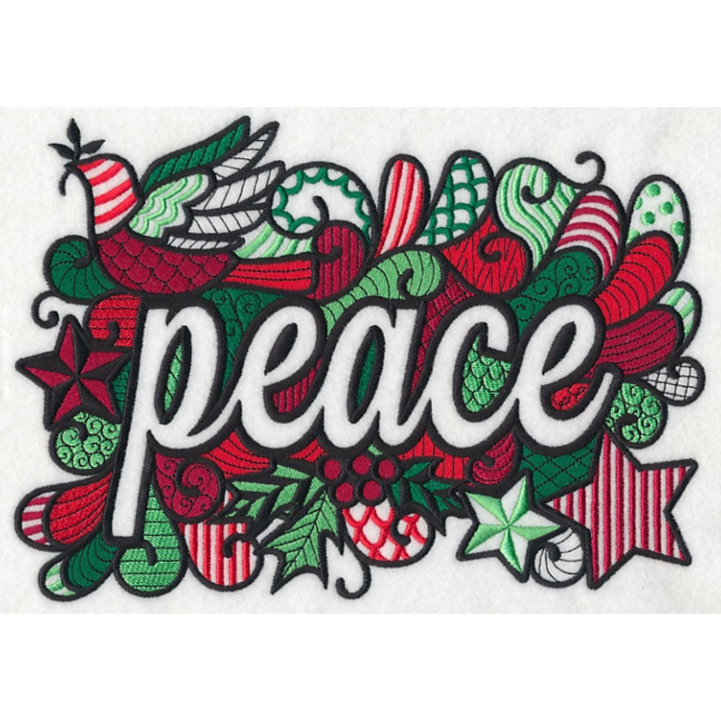 Christmas Peace (Blackwork)|6.9″ x 9.78″ / 175.21mm x 248.47mm|5.87″ x 8.32″ / 149.04mm x 211.33mm|5.3″ x 7.52″ / 134.71mm x 191.01mm|4.85″ x 6.87″ / 123.13mm x 174.58mm|All Sizes