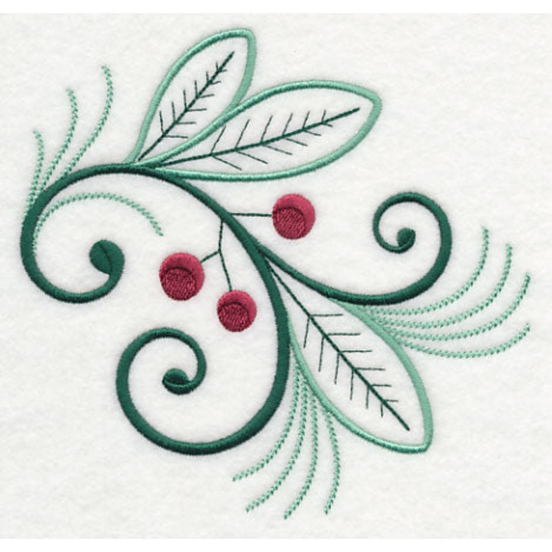 Elegant Winter Greenery Flourish