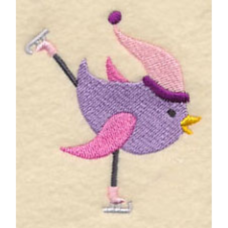 Frosty Feathers Bird 4|2.83″ x 2.45″ / 71.76mm x 62.17mm|2.01″ x 1.74″ / 51.02mm x 44.19mm|All Sizes