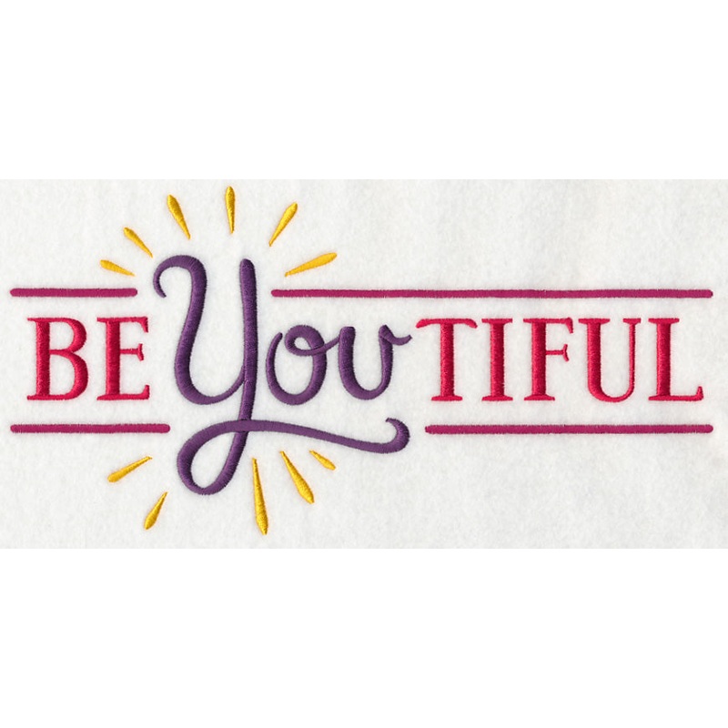 Be You Tiful|5.82″ x 11.75″ / 147.71mm x 298.47mm|4.65″ x 9.4″ / 118.18mm x 238.78mm|3.86″ x 7.8″ / 98.08mm x 198.15mm|3.39″ x 6.85″ / 86.14mm x 174.01mm|1.91″ x 3.85″ / 48.47mm x 97.82mm|All Sizes