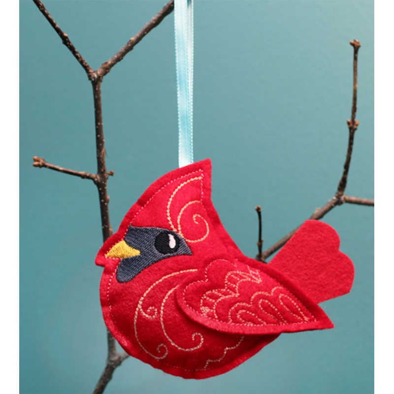 Cardinal Stuffie (In-the-Hoop)