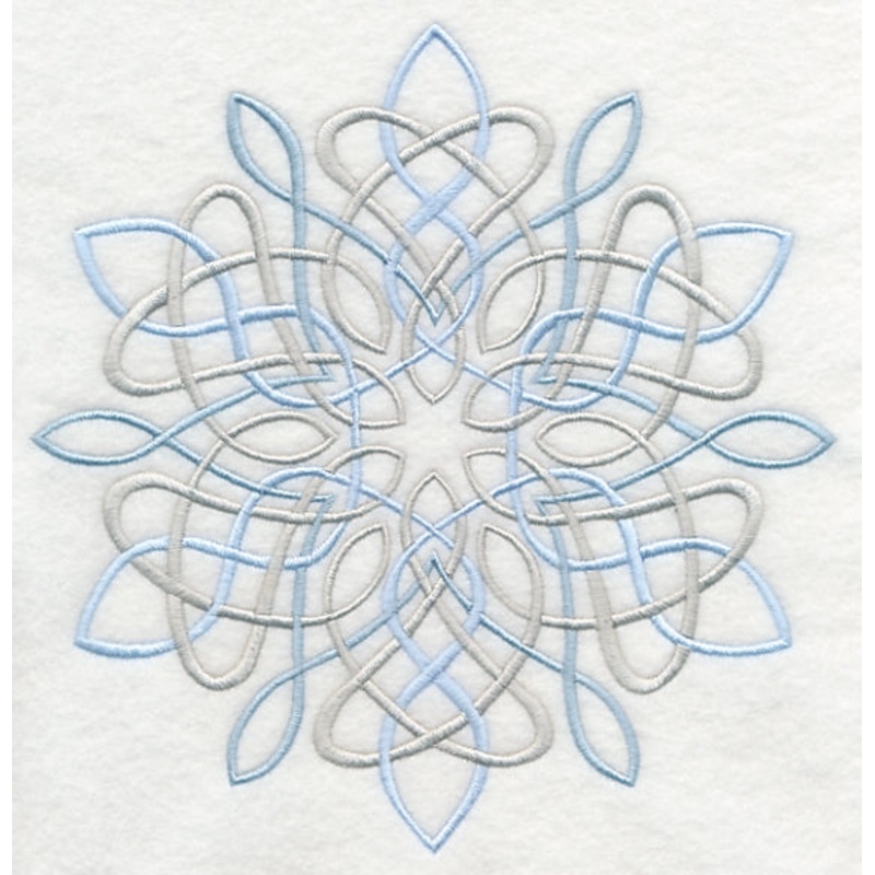 Celtic Snowflake|7.81″ x 7.6″ / 198.46mm x 193mm|7.11″ x 6.91″ / 180.56mm x 175.61mm|6.03″ x 5.86″ / 153.13mm x 148.93mm|5.02″ x 4.88″ / 127.39mm x 123.9mm|All Sizes