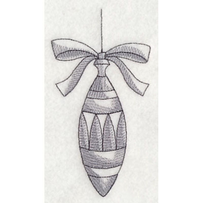 Classic Christmas Ornament 5|5.14″ x 2.69″ / 130.57mm x 68.22mm|3.02″ x 1.57″ / 76.75mm x 39.99mm|All Sizes