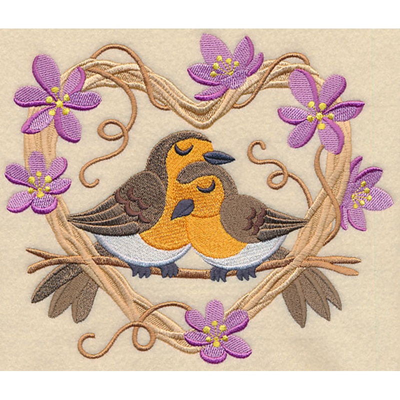 European Robin Love Nest|6.6″ x 7.8″ / 167.69mm x 198.2mm|5.86″ x 6.92″ / 148.77mm x 175.89mm|4.85″ x 5.73″ / 123.15mm x 145.48mm|3.26″ x 3.85″ / 82.84mm x 97.71mm|All Sizes