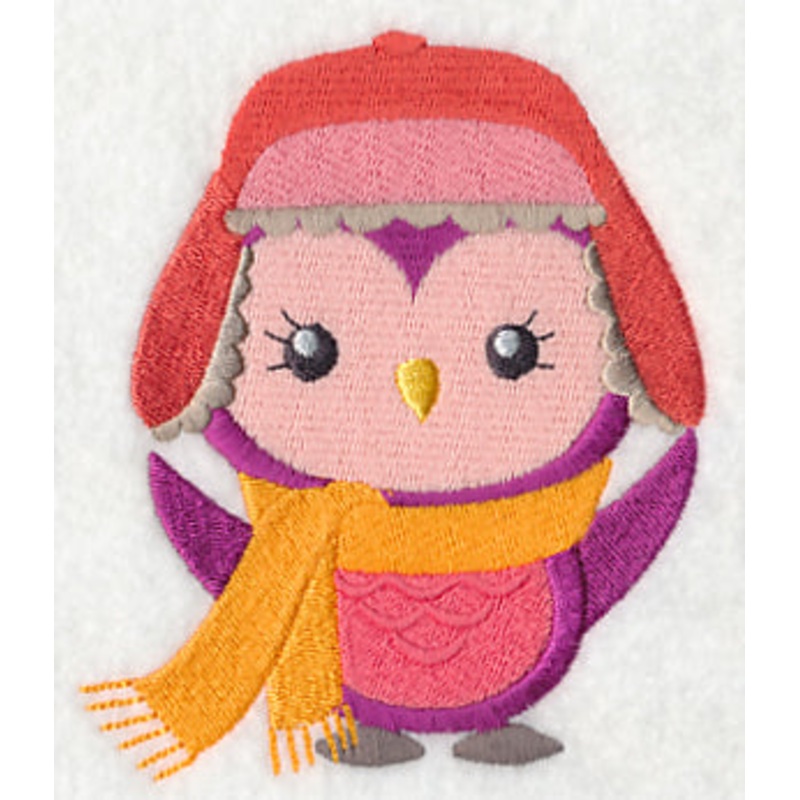 Fashion Winter Owl 2|4.57″ x 3.8″ / 115.96mm x 96.45mm|2.67″ x 2.22″ / 67.73mm x 56.27mm|All Sizes