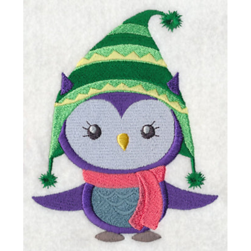 Fashion Winter Owl 3|5.33″ x 4.2″ / 135.49mm x 106.8mm|3.11″ x 2.45″ / 79.12mm x 62.24mm|All Sizes