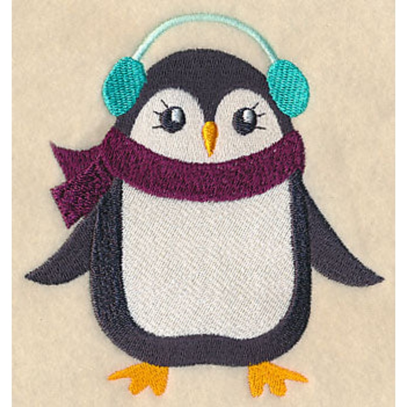 Fashion Winter Penguin 2|4.7″ x 4.32″ / 119.48mm x 109.64mm|2.75″ x 2.52″ / 69.78mm x 63.93mm|All Sizes