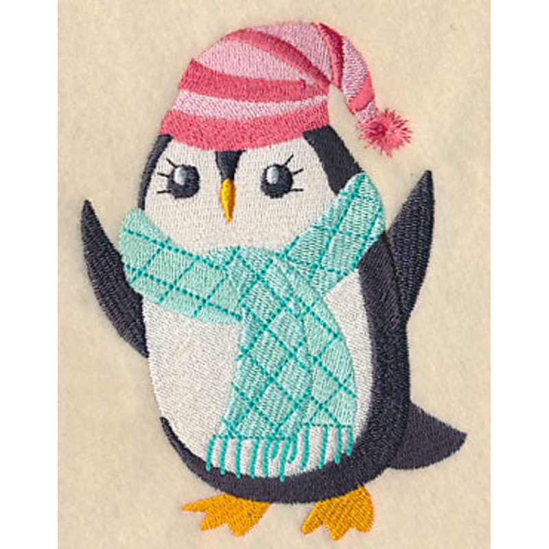 Fashion Winter Penguin 3|4.94″ x 3.6″ / 125.57mm x 91.37mm|2.89″ x 2.1″ / 73.29mm x 53.33mm|All Sizes