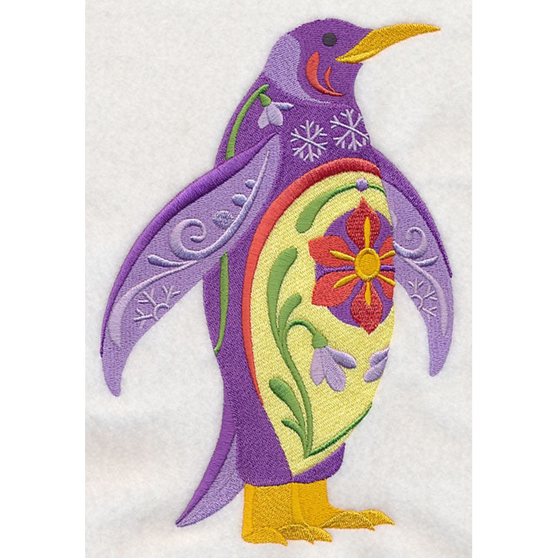 Flower Power Penguin|8.68″ x 5.86″ / 220.45mm x 148.83mm|6.85″ x 4.62″ / 174.01mm x 117.47mm|3.85″ x 2.6″ / 97.83mm x 66.15mm|All Sizes