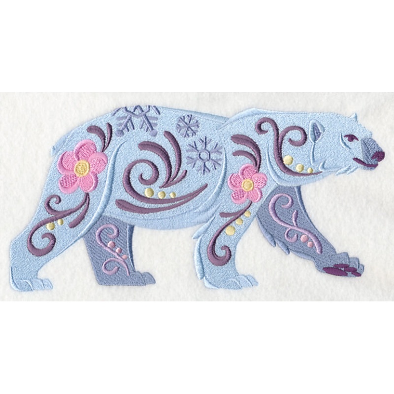 Flower Power Polar Bear|4.7″ x 9.4″ / 119.28mm x 238.81mm|3.42″ x 6.87″ / 86.76mm x 174.62mm|1.94″ x 3.9″ / 49.2mm x 98.97mm|All Sizes
