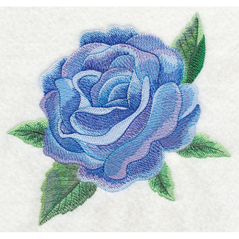 Blue Rose Bloom in Watercolor|5.84″ x 6.46″ / 148.34mm x 164.08mm|4.84″ x 5.36″ / 122.94mm x 136.14mm|3.47″ x 3.85″ / 88.14mm x 97.79mm|All Sizes