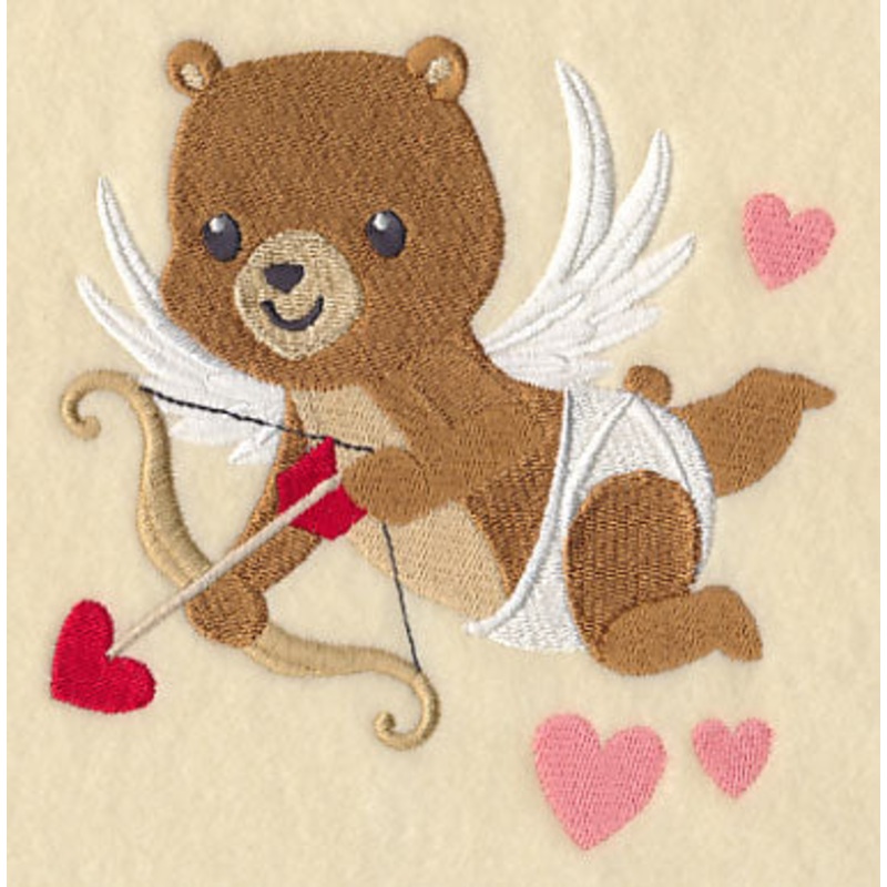 Cupid Bear|5.01″ x 4.85″ / 127.23mm x 123.31mm|3.86″ x 3.74″ / 98.01mm x 95.02mm|All Sizes
