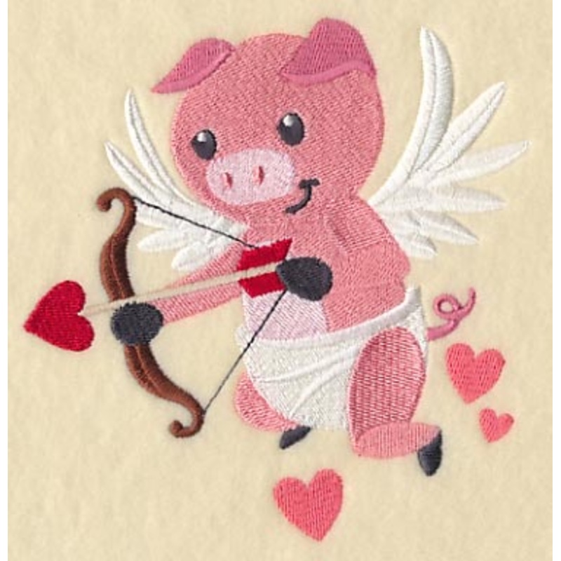 Cupid Pig|5.03″ x 4.85″ / 127.84mm x 123.11mm|3.86″ x 3.71″ / 98.08mm x 94.32mm|All Sizes