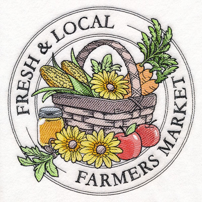 Farmers Market Stamp|7.8″ x 7.79″ / 198.07mm x 197.86mm|6.85″ x 6.85″ / 174.09mm x 173.93mm|5.85″ x 5.85″ / 148.69mm x 148.56mm|4.85″ x 4.85″ / 123.28mm x 123.17mm|All Sizes