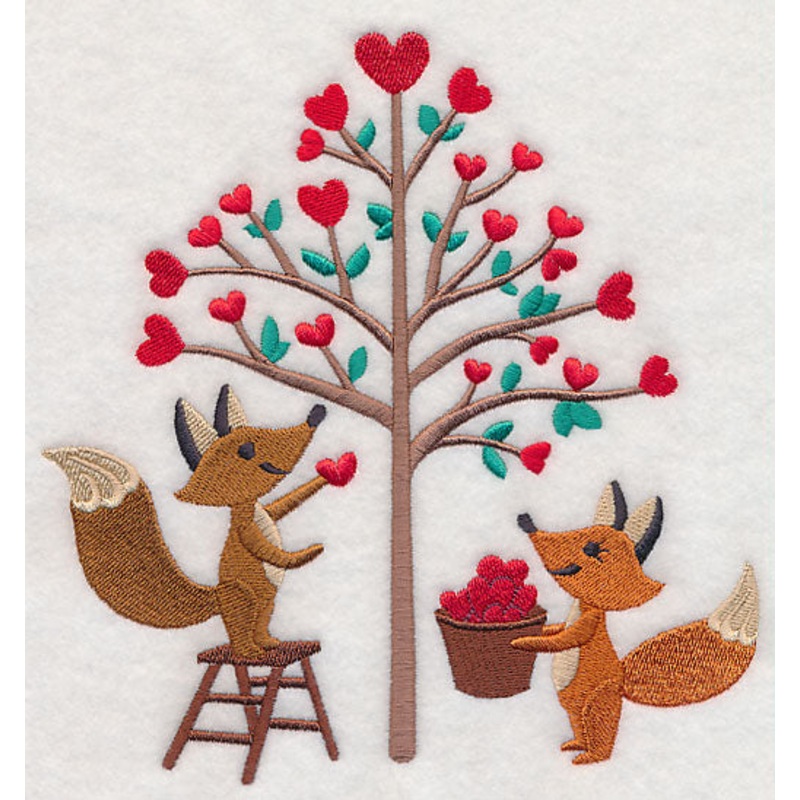 Foxy Love Tree|7.18″ x 6.9″ / 182.47mm x 175.31mm|6.09″ x 5.85″ / 154.68mm x 148.68mm|5.05″ x 4.85″ / 128.27mm x 123.09mm|3.85″ x 3.7″ / 97.9mm x 93.98mm|All Sizes