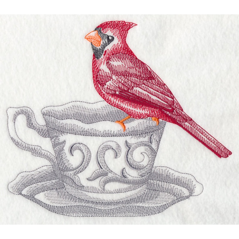 Tea Party Cardinal (Toile)|6.81″ x 7.8″ / 172.93mm x 198.1mm|5.84″ x 6.69″ / 148.31mm x 169.89mm|4.84″ x 5.54″ / 122.83mm x 140.7mm|3.36″ x 3.85″ / 85.35mm x 97.71mm|All Sizes