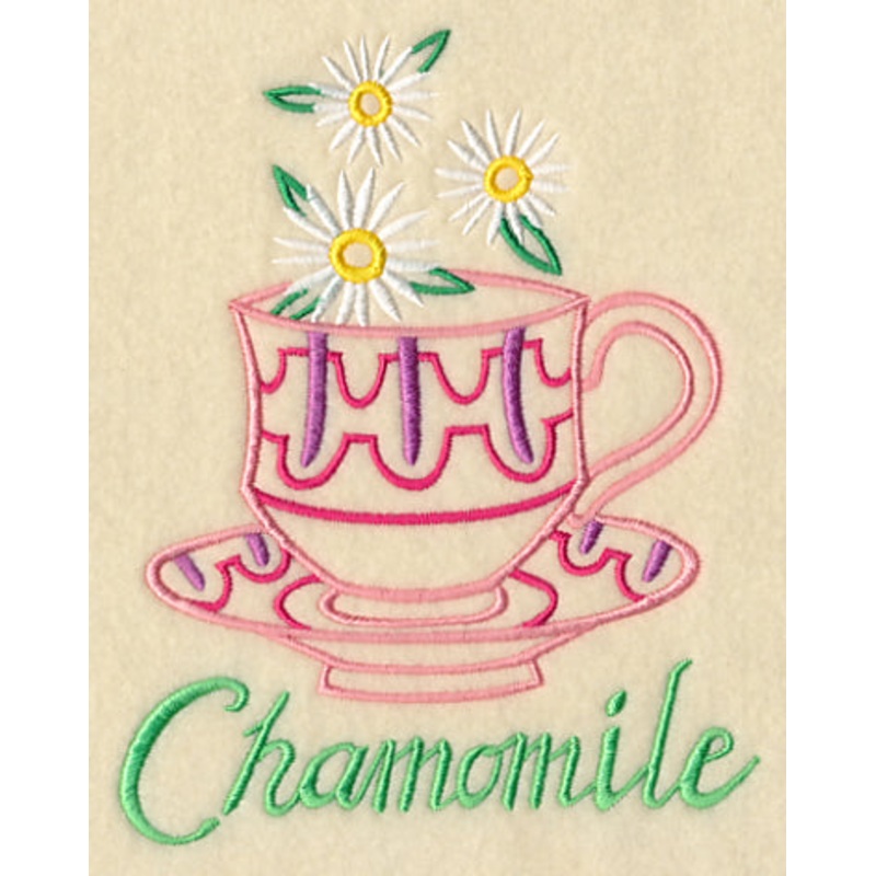 Teacup – Chamomile|6.13″ x 4.84″ / 155.65mm x 123.05mm|3.87″ x 3.06″ / 98.3mm x 77.65mm|All Sizes