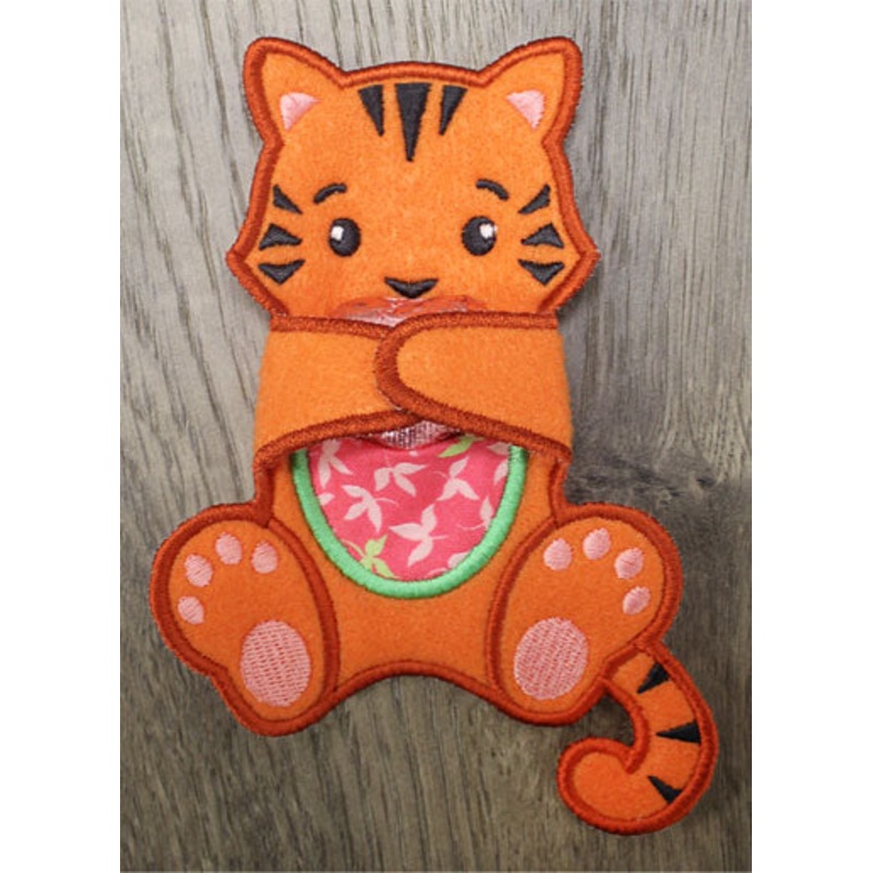 Tiger Candy Hugger (In-the-Hoop)