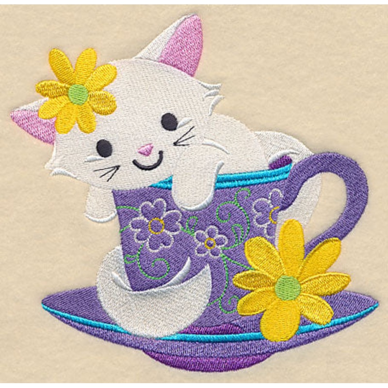 Time for Tea Kitty|5.86″ x 6.06″ / 148.94mm x 153.92mm|4.85″ x 5.01″ / 123.14mm x 127.14mm|3.73″ x 3.85″ / 94.72mm x 97.71mm|All Sizes