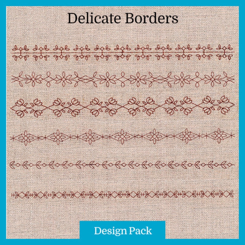 A Delicate Border Design Pack|0.98″ x 11.75″ / 24.89mm x 298.45mm|9.4″ x 0.78″ / 238.76mm x 19.81mm|7.8″ x 0.65″ / 198.12mm x 16.44mm|6.85″ x 0.57″ / 173.99mm x 14.44mm|All Sizes