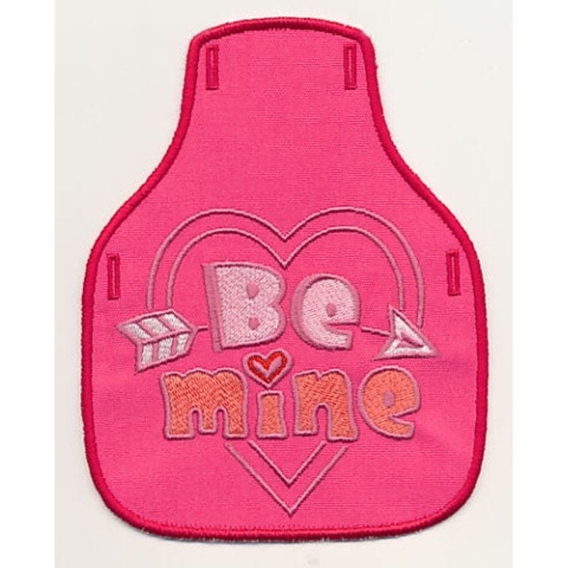 Be Mine Bottle Apron (In-the-Hoop)