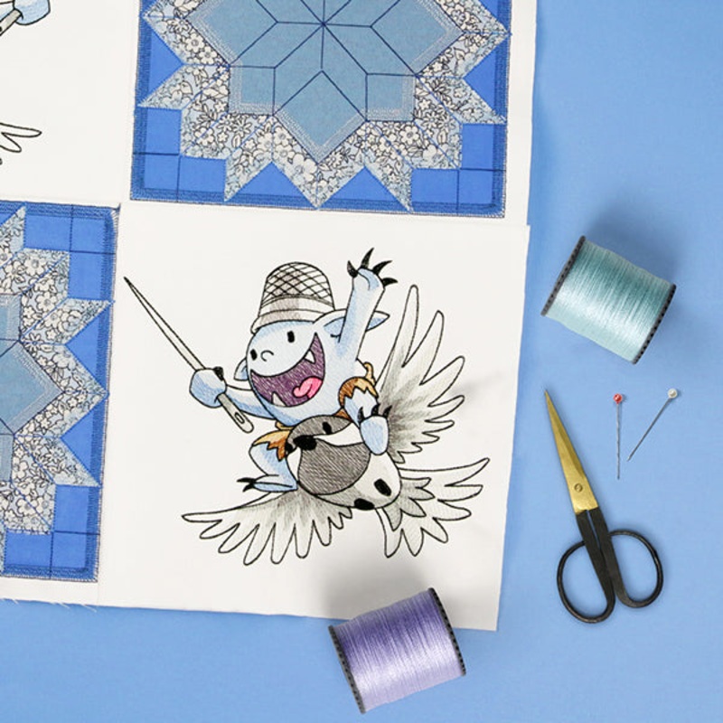 Bobblin of the Month – Riding a Chickadee