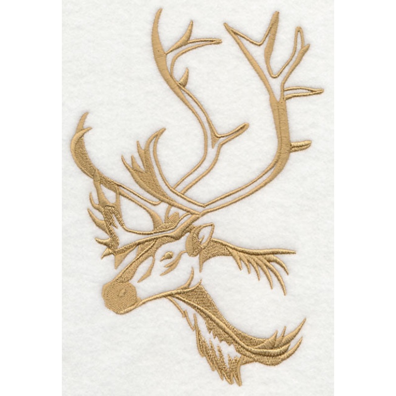 Cool Silhouette Caribou|8.68″ x 5.86″ / 220.47mm x 148.84mm|6.86″ x 4.63″ / 174.24mm x 117.6mm|3.87″ x 2.61″ / 98.3mm x 66.29mm|All Sizes